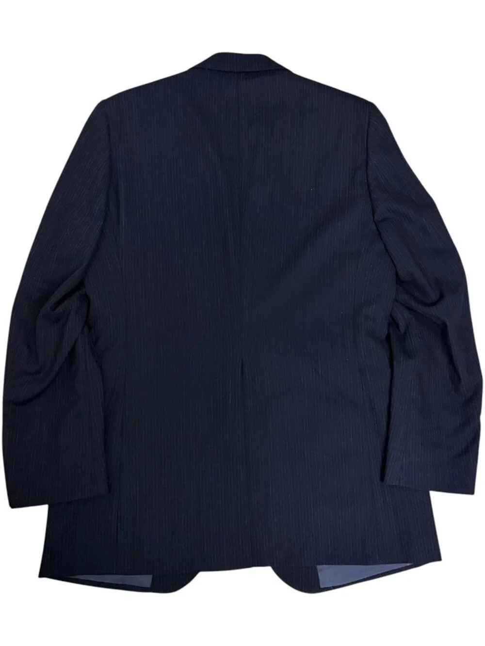 PIERRE CARDIN Vintage WOOL SUIT Blue Luxury Blazer Dress Pants Business Mens 40R